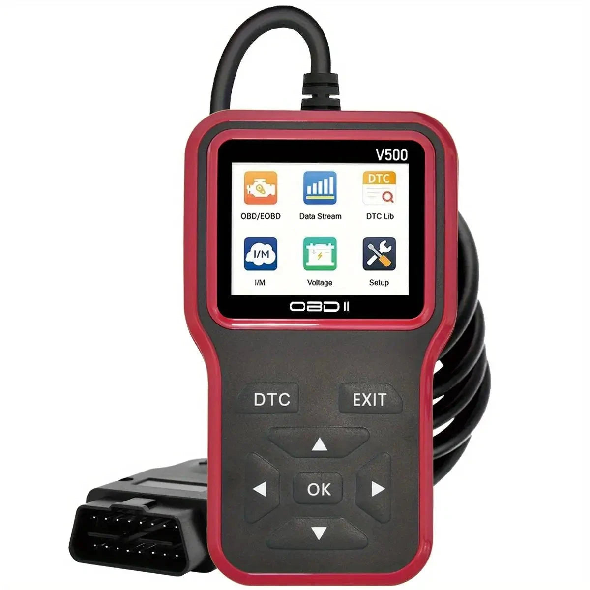 Hign-Con Concerned Chemical OBD2 Scanner Code Reader Voltage Tester V500 by superior interior and more
