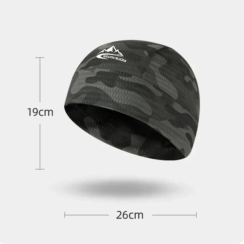 Cooling Skull Cap Helmet Lining Breathable Sweat Wicking Cycling Sports Running Hat Comfortable Outdoor Hiking Cap Quick Dry Cap by superior interior and more