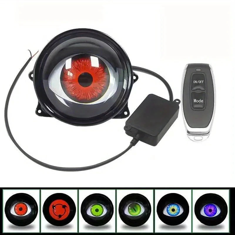 Dynamic Eyeball Fog Lights 6 Modes LED Adjustable For Cars by superior interior and more