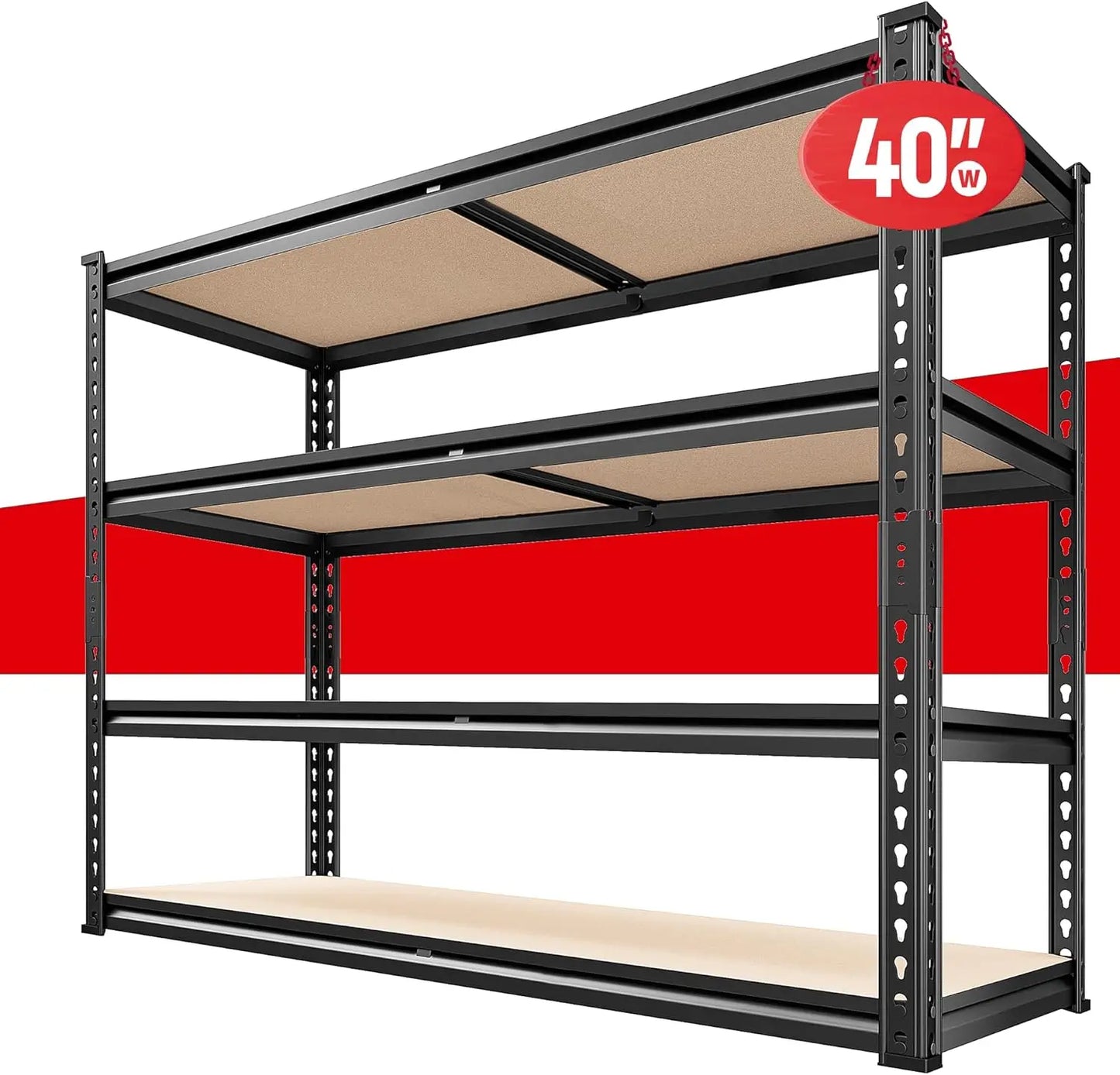 PGY Garage Shelving 5-Tier Heavy Duty Metal Storage Racks