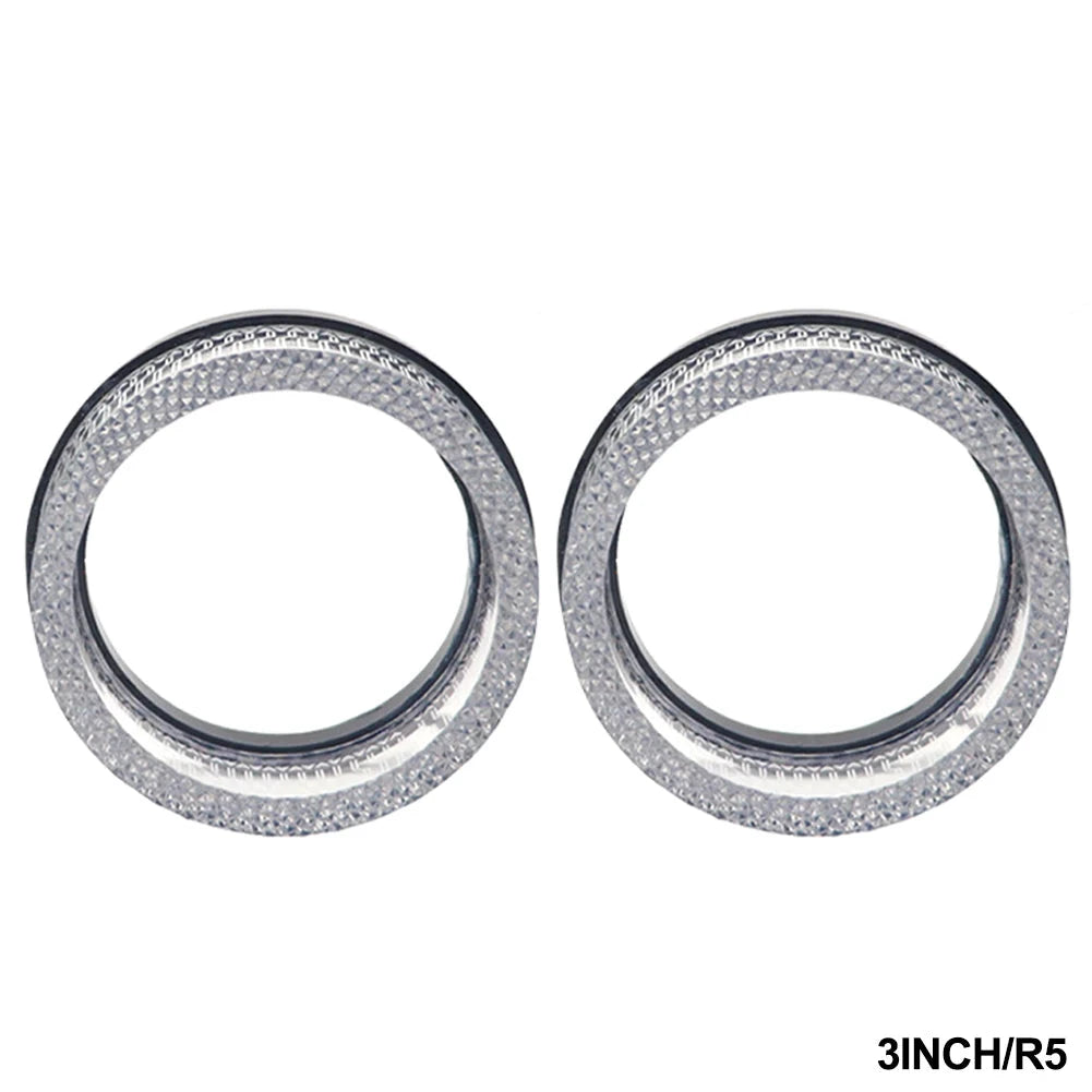 5D Crystal Angel Eyes LED Halo Rings for Headlights by superior interior and more