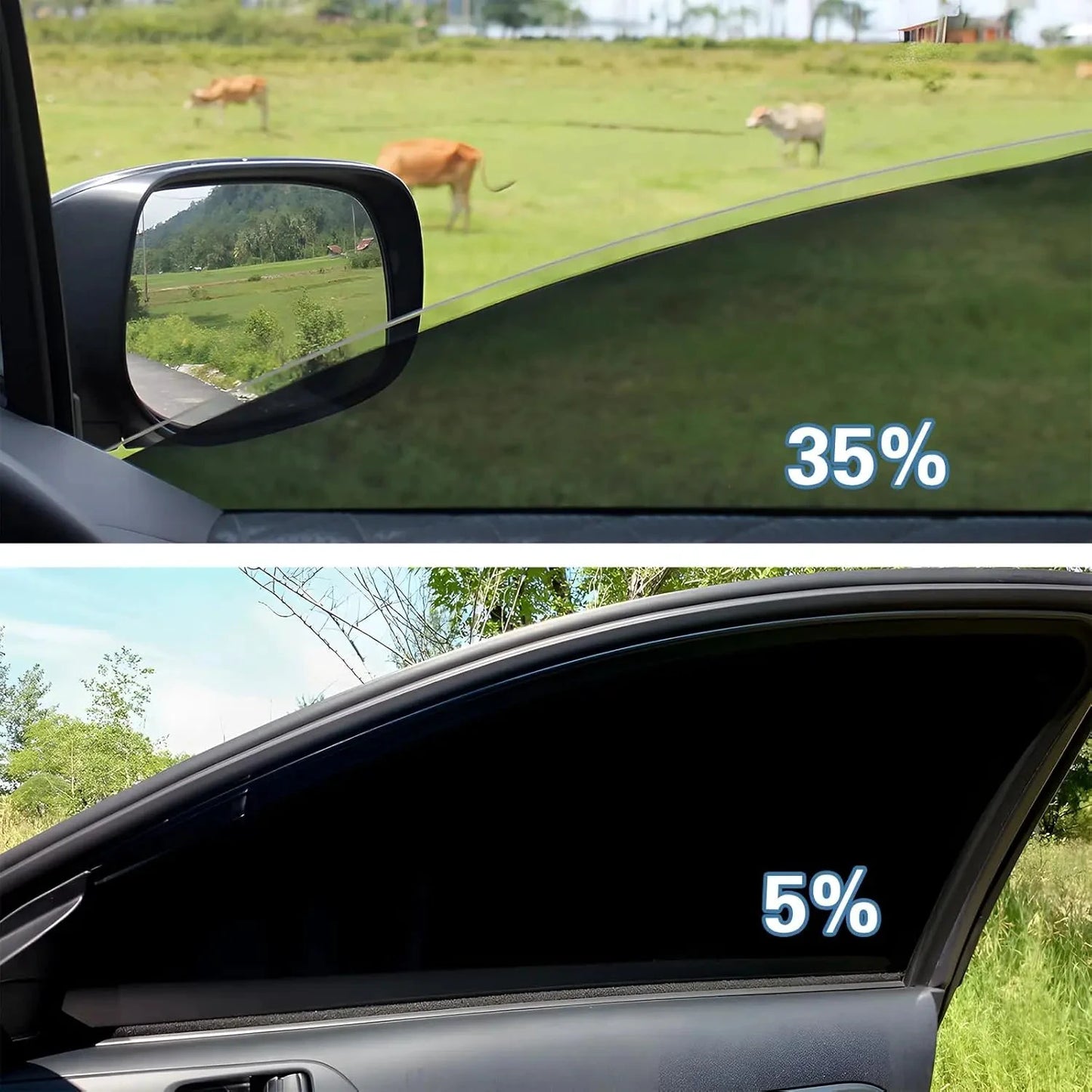 Nano Carbon Window Tint Film Uncut Roll 5 15 25 35 VLT by superior interior and more
