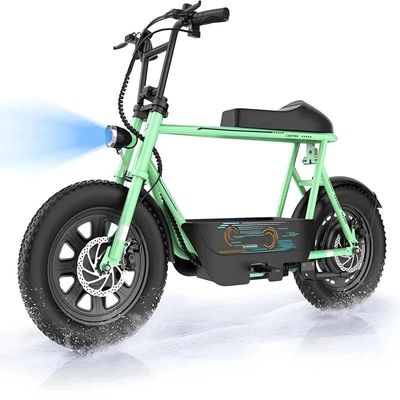 CAROMA Peak 1200W Electric Scooter With Seat For Adults by superior interior and more