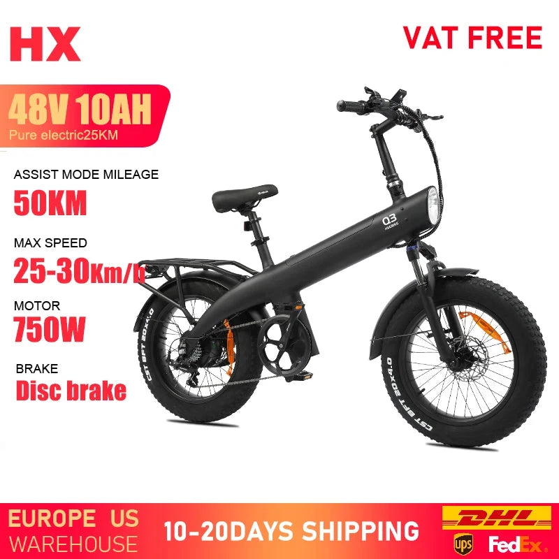 HX Q3 Electric Mountain Bike 2000W 48V 20Ah For Adults by superior interior and more