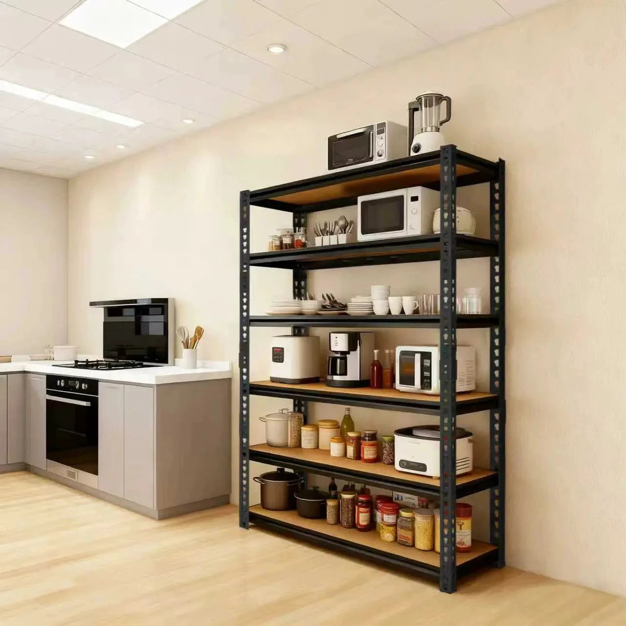 Sturdy Metal Garage Storage Racks Adjustable Height Tool Free Assembly by superior interior and more