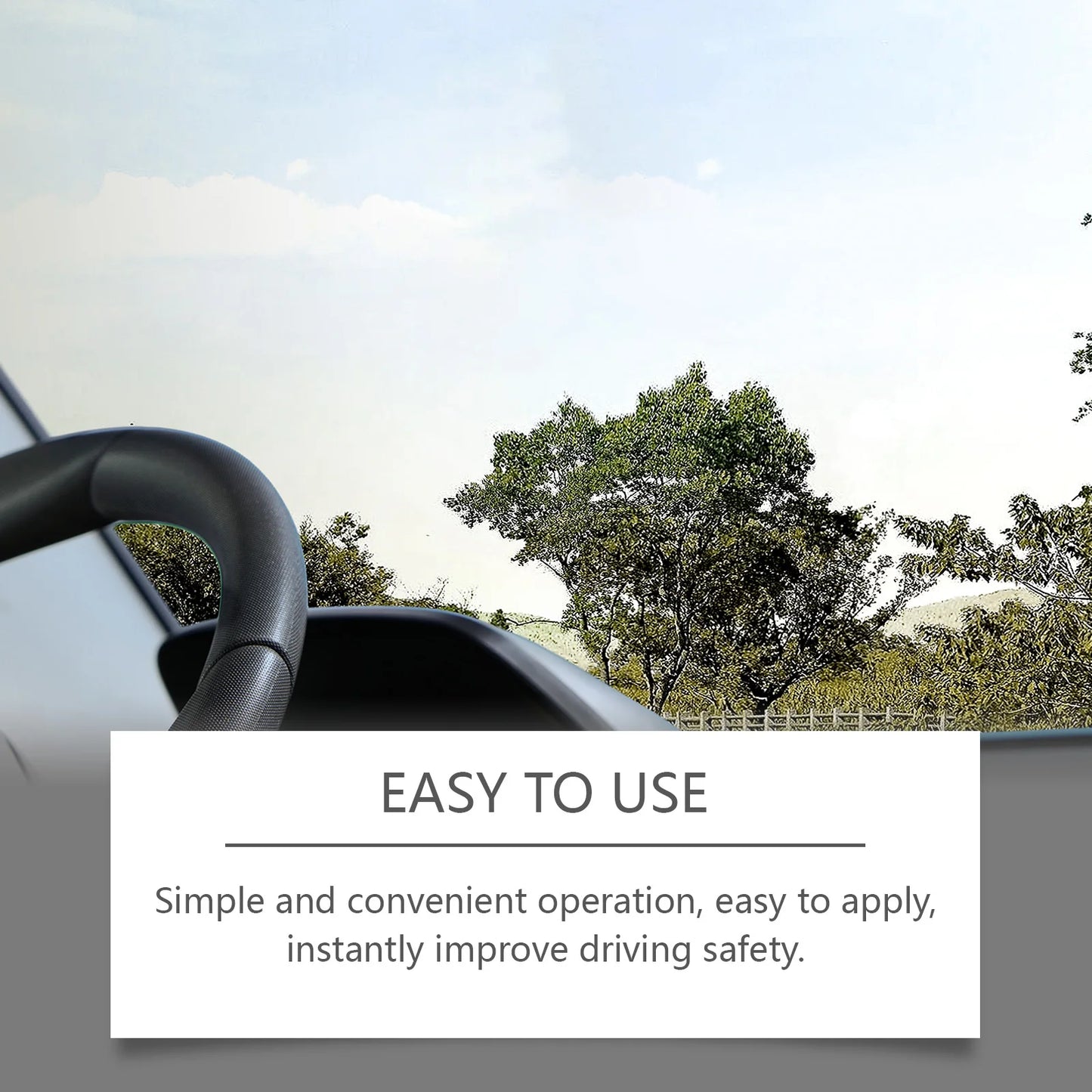 Homonth Windshield Coating Agent Clear Glass Antifog Rainproof