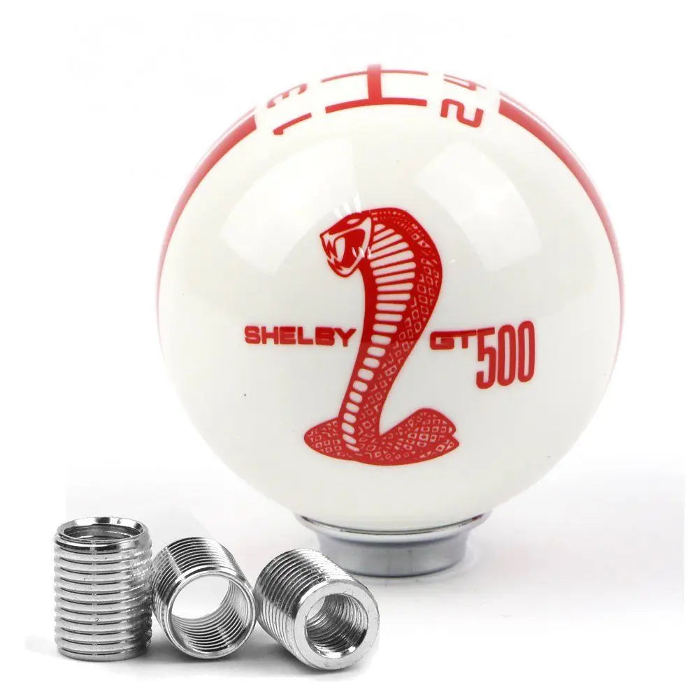 Dreamseek Ford Mustang 5 Speed Gear Shift Knob Cobra Logo