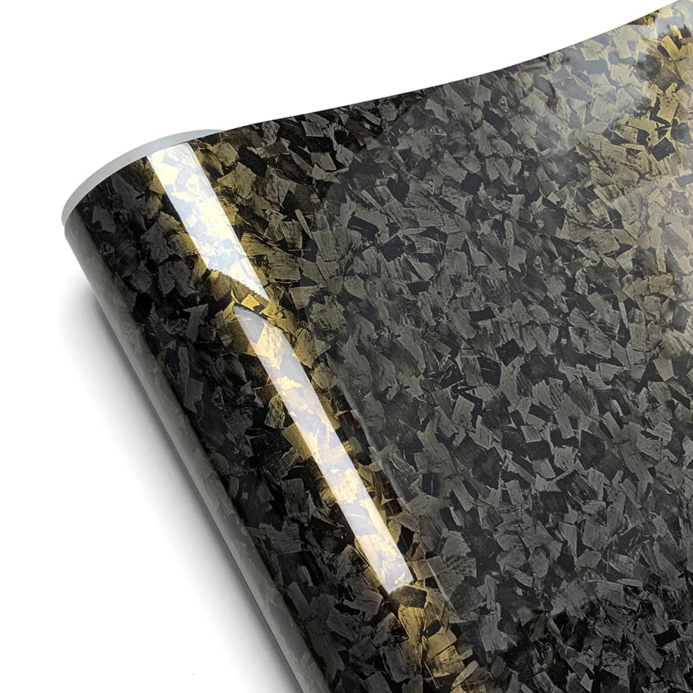 Carbon Fiber Vinyl Wrap Film For Cars Self Adhesive Sticker