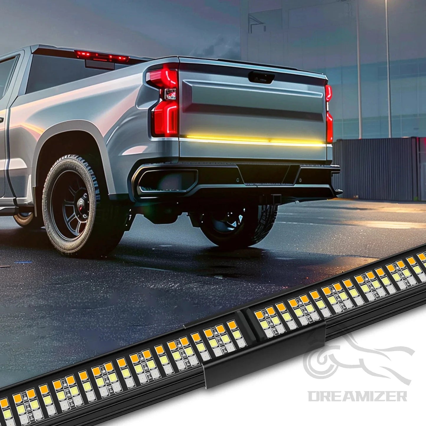 Universal 4 Row 864 LED Tail Light Strip For Trucks by superior interior and more