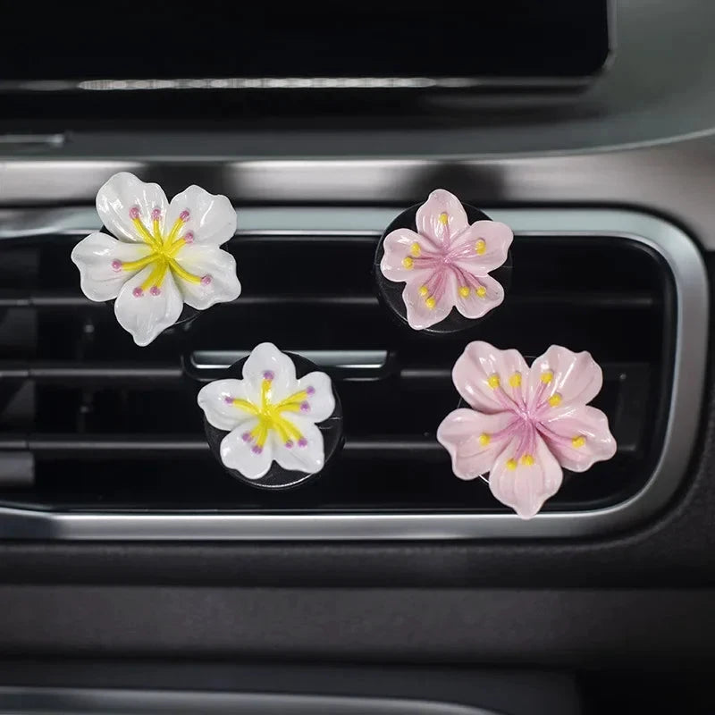 2 Pack Car Perfume Clip Flower Air Outlet Decorations by superior interior and more