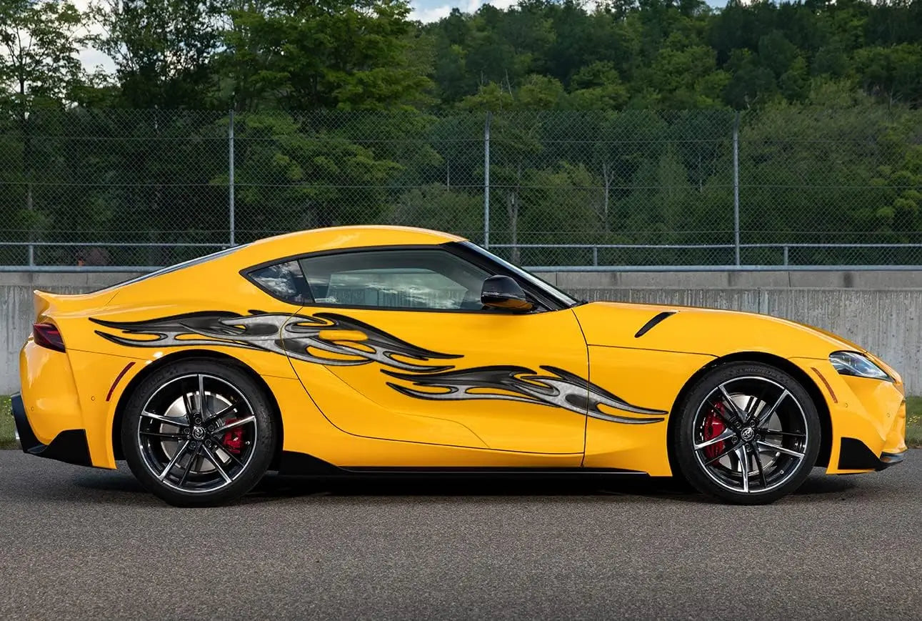 High-Concerning Chemical 3D Tribal Sports Car Vinyl Decals