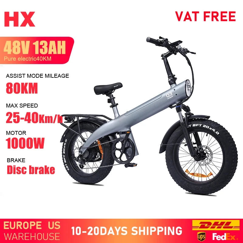 HX Q3 Electric Mountain Bike 2000W 48V 20Ah For Adults by superior interior and more