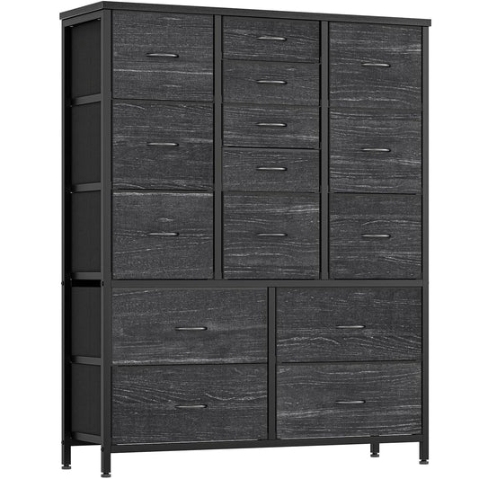 NONECN 15-Drawer Fabric Chest Organizer with Metal Frame by superior interior and more