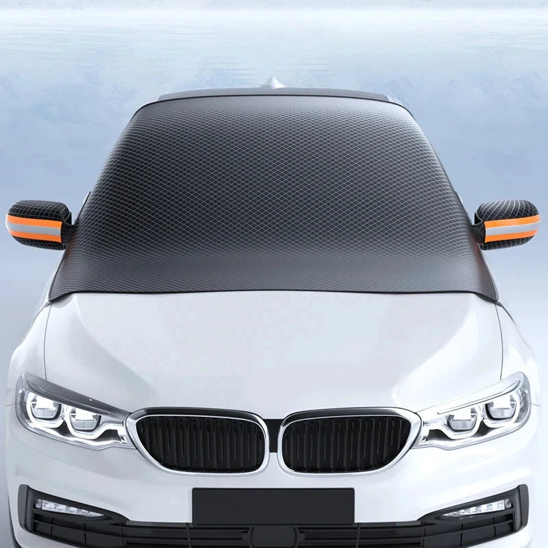Magnetic Front Windshield Cover For Snow Sun And Weather Shield by superior interior and more