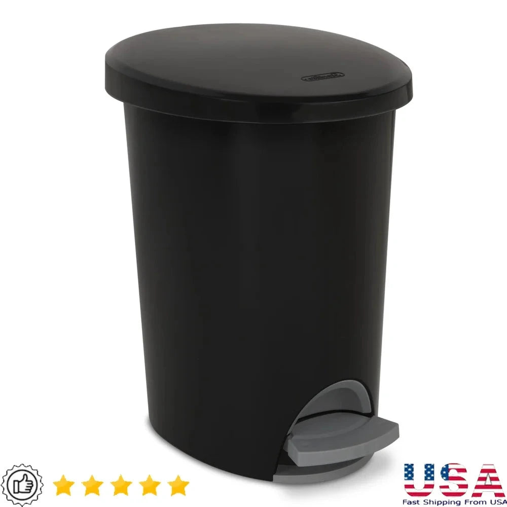 NONECN Hands-Free Step-On Trash Can For Narrow Indoor Spaces by superior interior and more