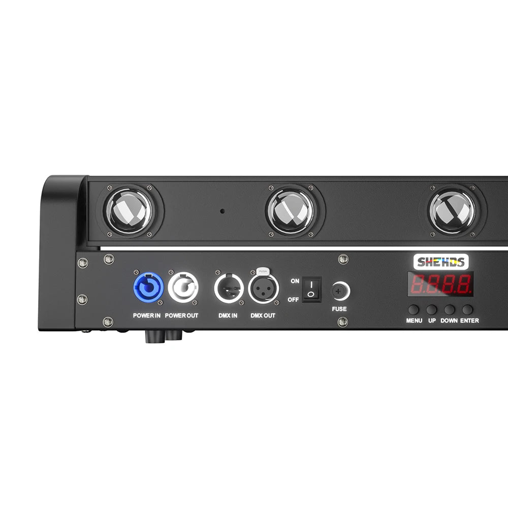 8x12W Beam Moving Head RGBW 4In1 DMX512 Stage Light