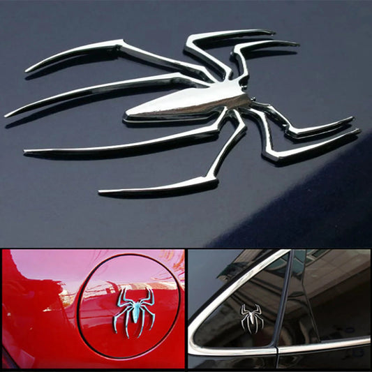 3D Spider Chrome Car Emblem Sticker Badge Auto Logo by superior interior and more