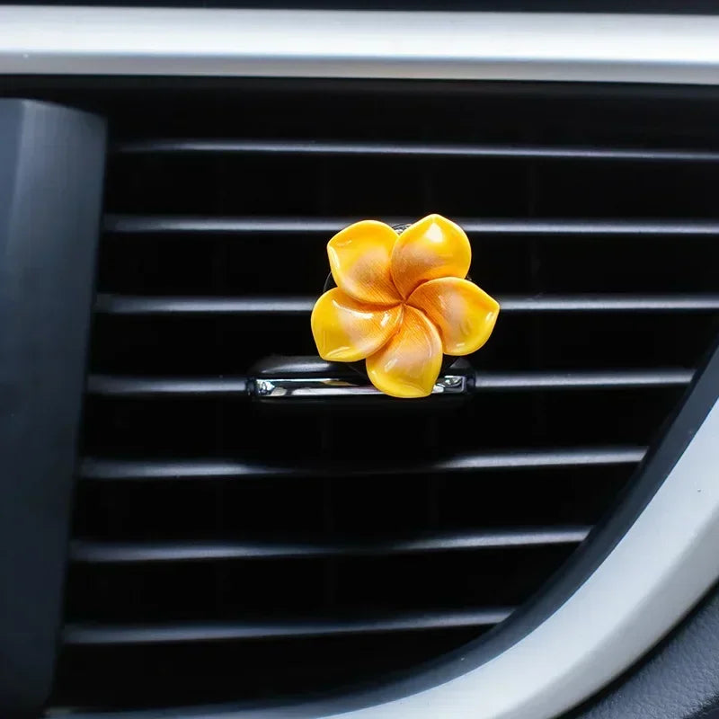Hign-concerned Car Fragrance Clip Flower Ornament Decoration