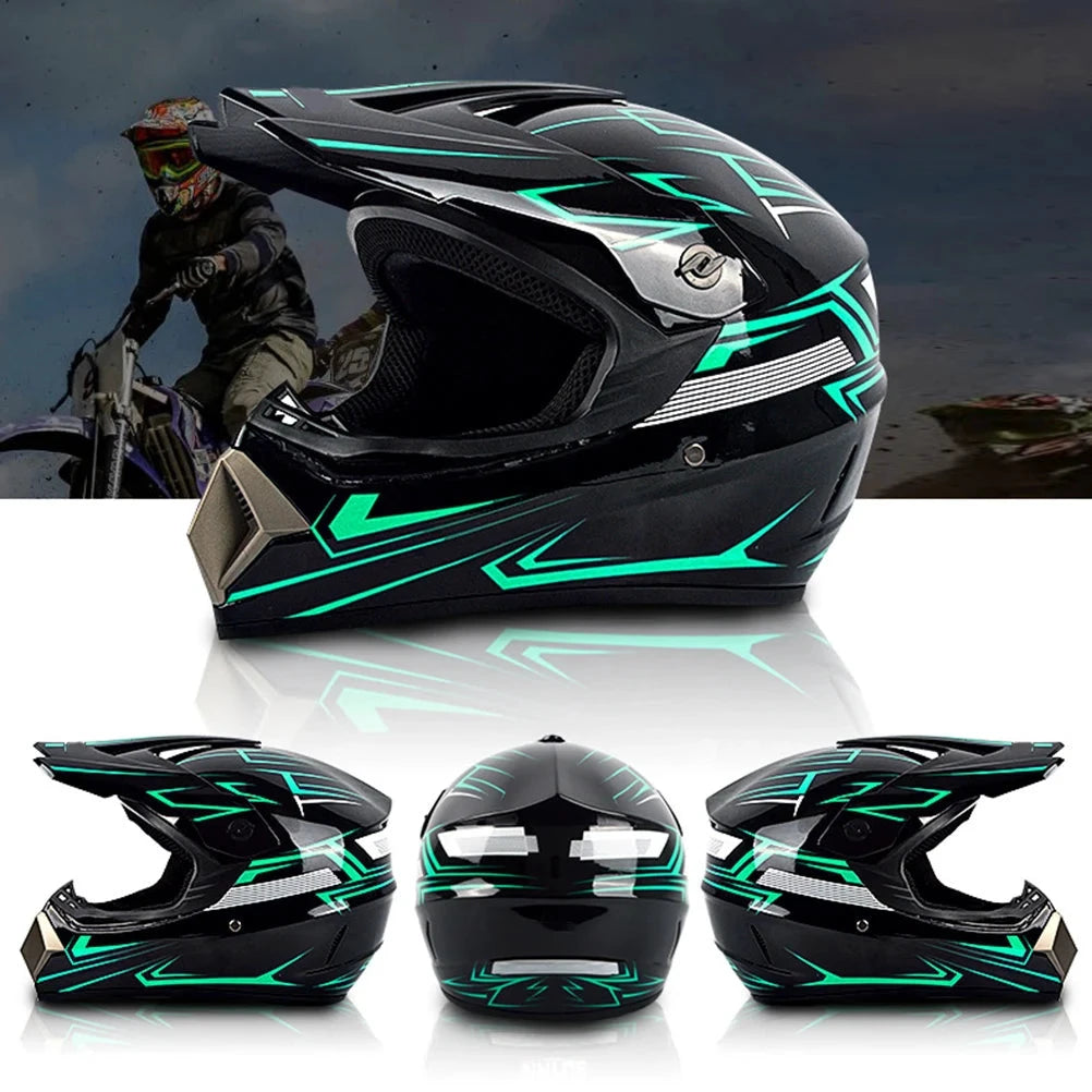 Aramox Full Face Motocross Helmet ABS Engineering Plastic For Adults by superior interior and more