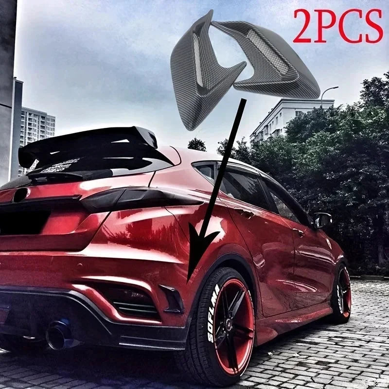 Carbon Fiber Shark Gills Universal Car Vent Trim Air Flow by superior interior and more