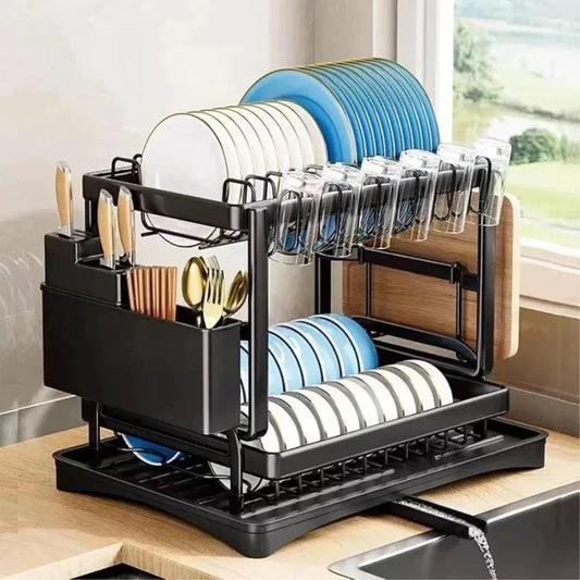 Foldable Metal Dish Drying Rack for Kitchen Counter by superior interior and more