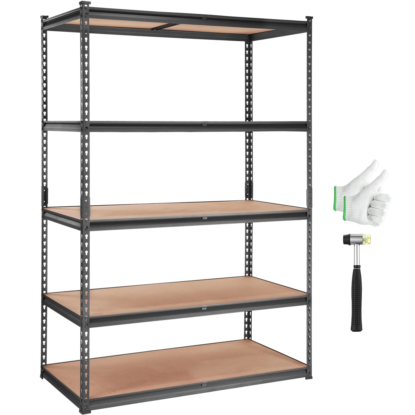 SucceBuy Heavy Duty Storage Shelving Unit Five Layer Organizer