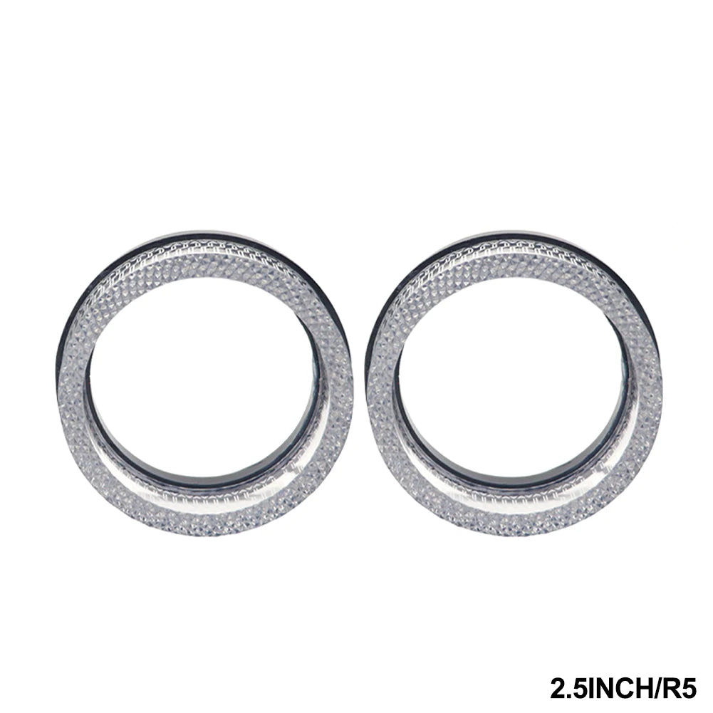 5D Crystal Angel Eyes LED Halo Rings for Headlights