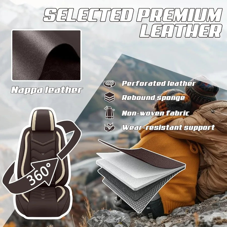 Porsche Cayenne E Hybrid Car Seat Covers Waterproof Nappa Leather