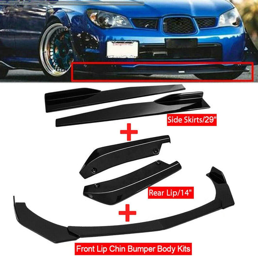 Universal Front Bumper Splitter Lip Spoiler Diffuser Kit by superior interior and more