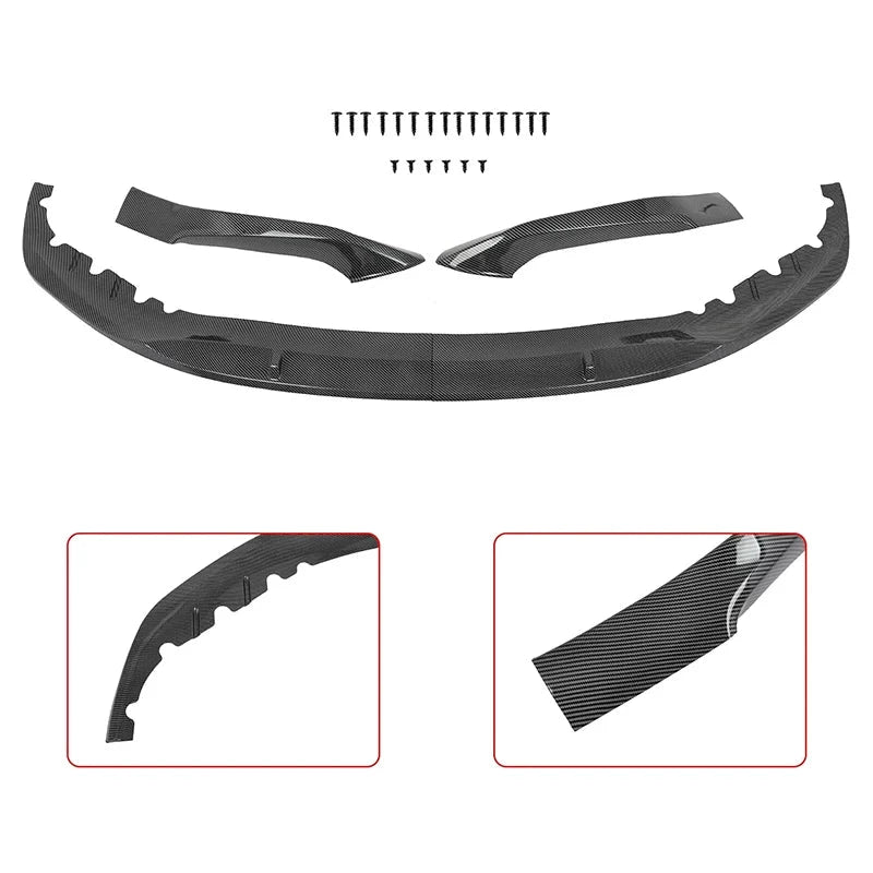 BMW 5 Series Front Bumper Spoiler Guard M Sport Lip Protect Panel