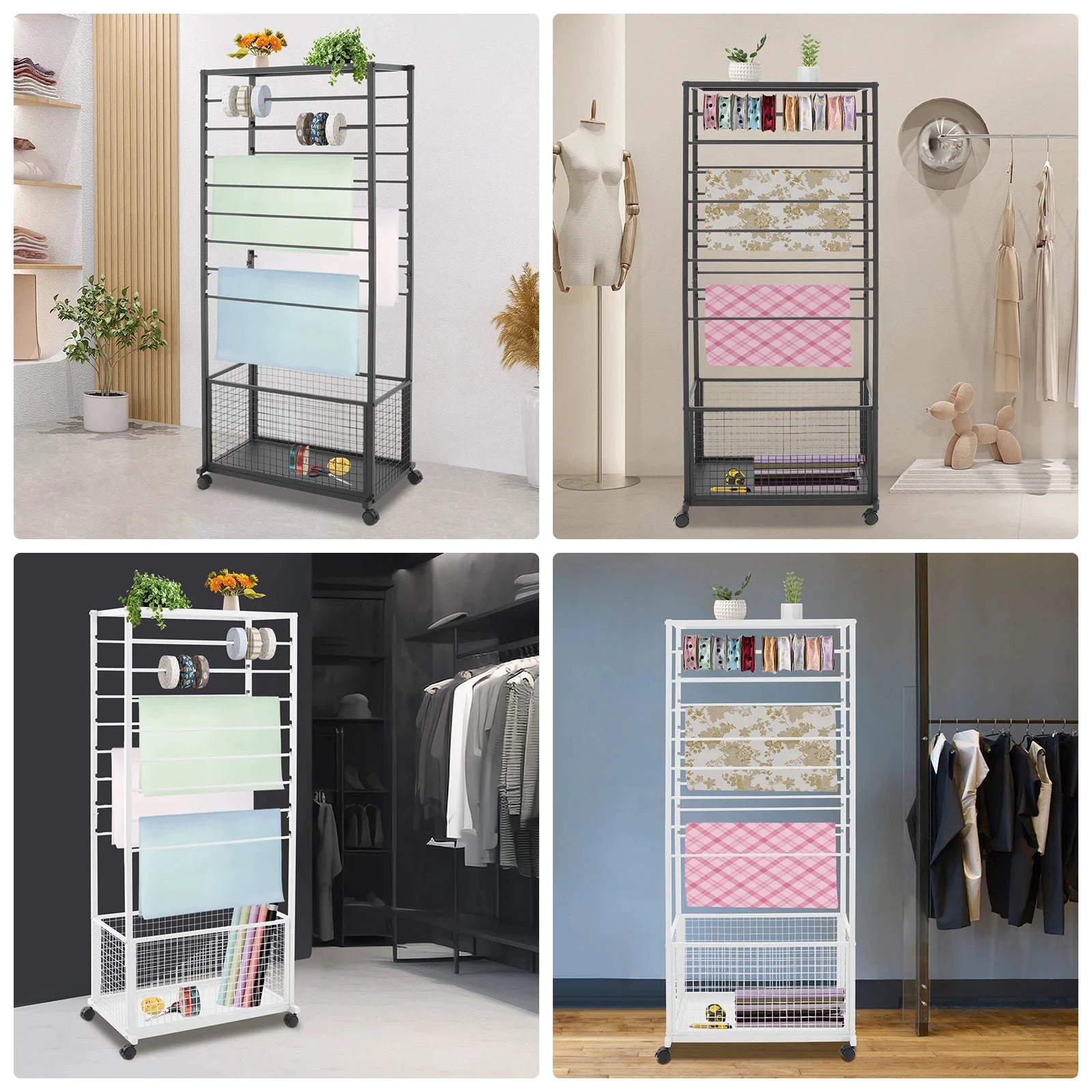 Modern Ribbon Organizer Rack For Craft And Gift Storage by superior interior and more