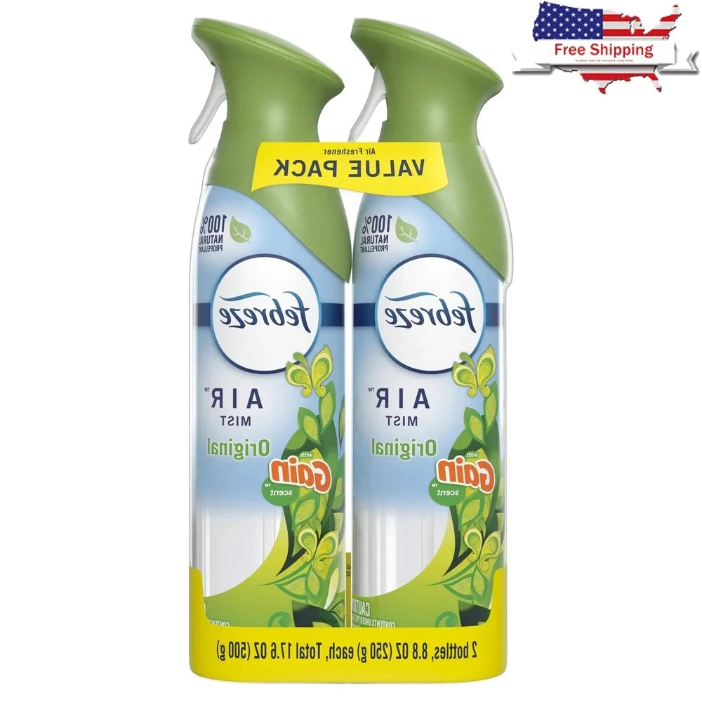 Odor-Fighting Air Freshener Room Spray for Fresh Clean Spaces by superior interior and more
