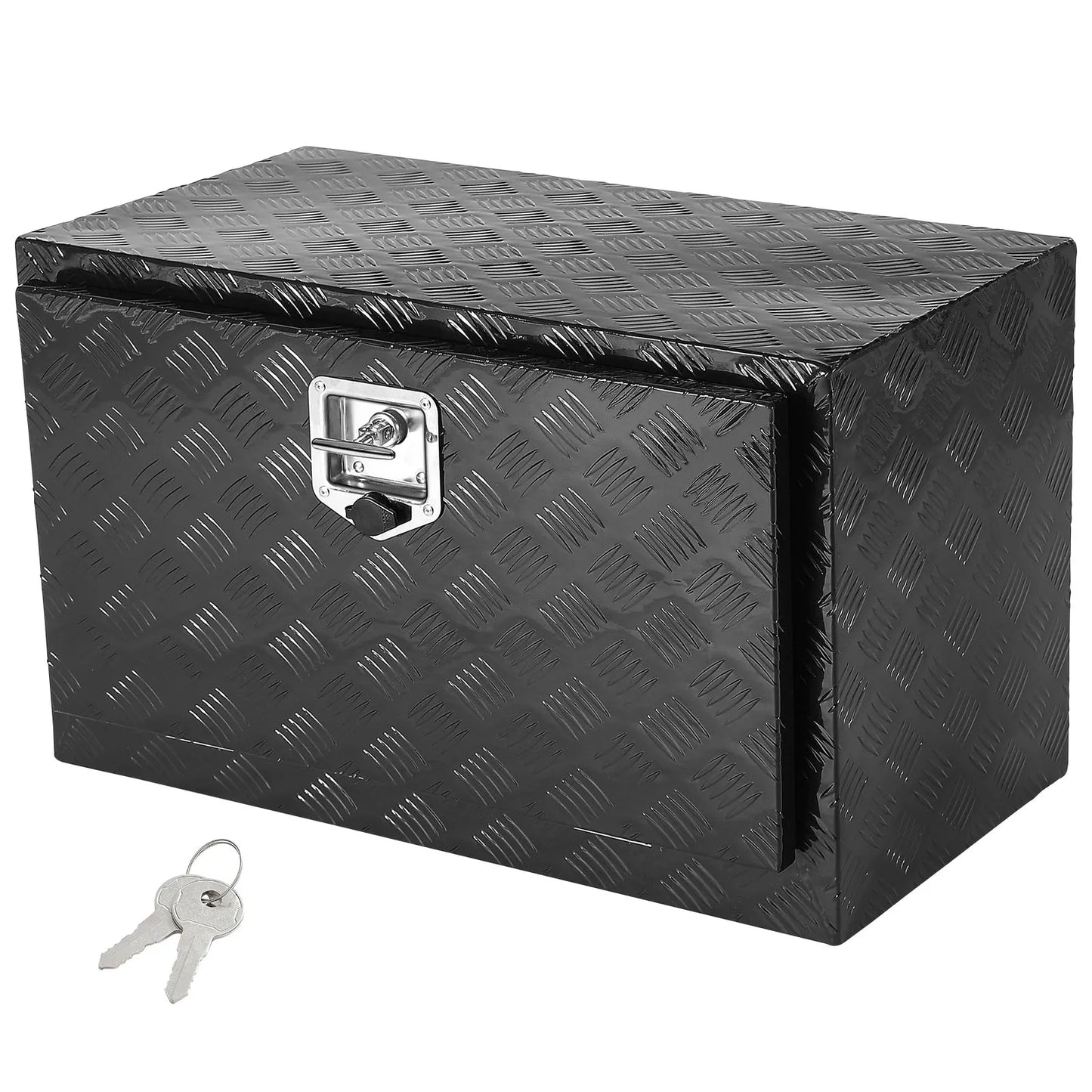 SucceBuy Underbody Truck Box Heavy Duty Diamond Plate Lockable Waterproof