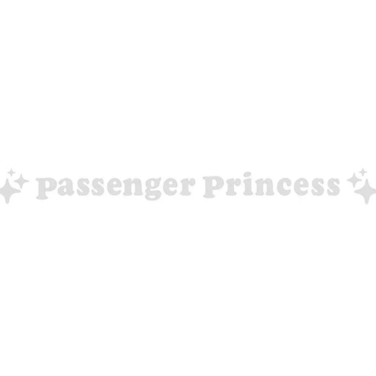 Mirror Decoration Sticker Two Piece Star Princess Rearview Mirror Vinyl Decal