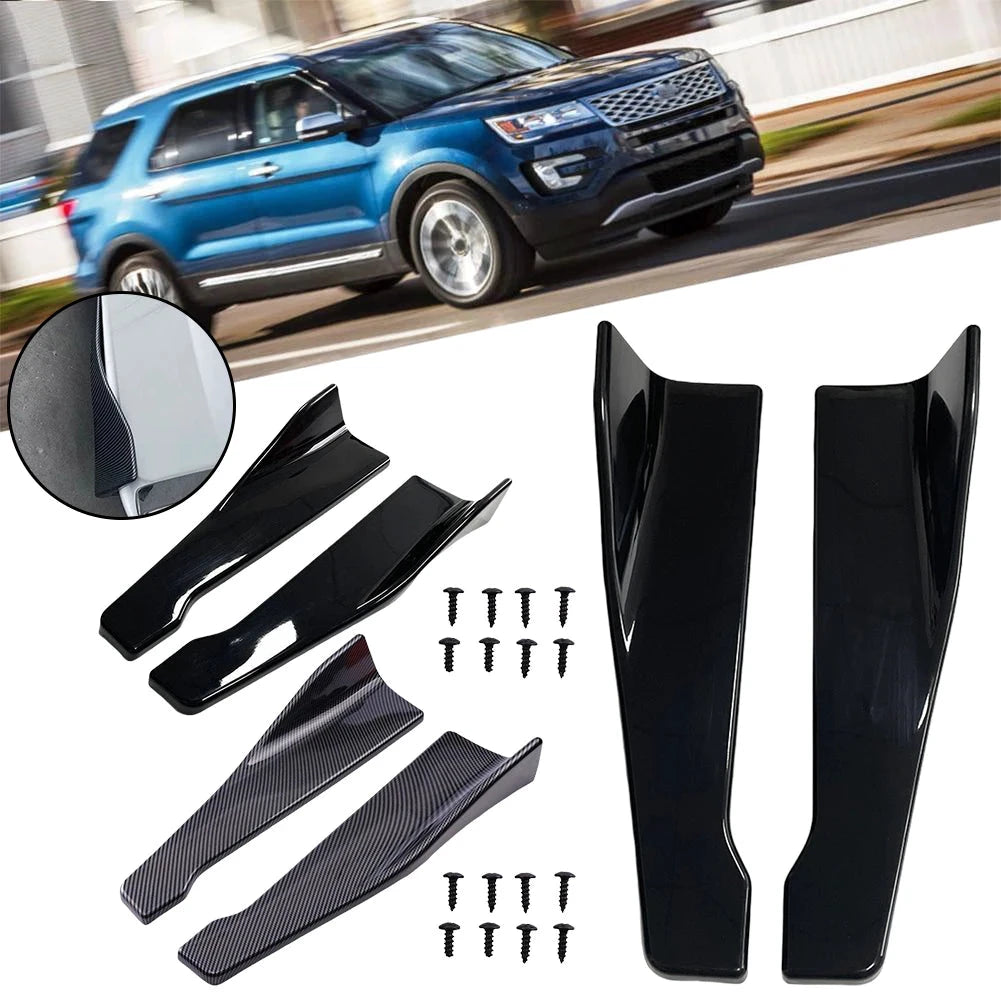 Universal Diffuser Splitter Winglets Car Side Skirt Spoiler Scratch Protector by superior interior and more