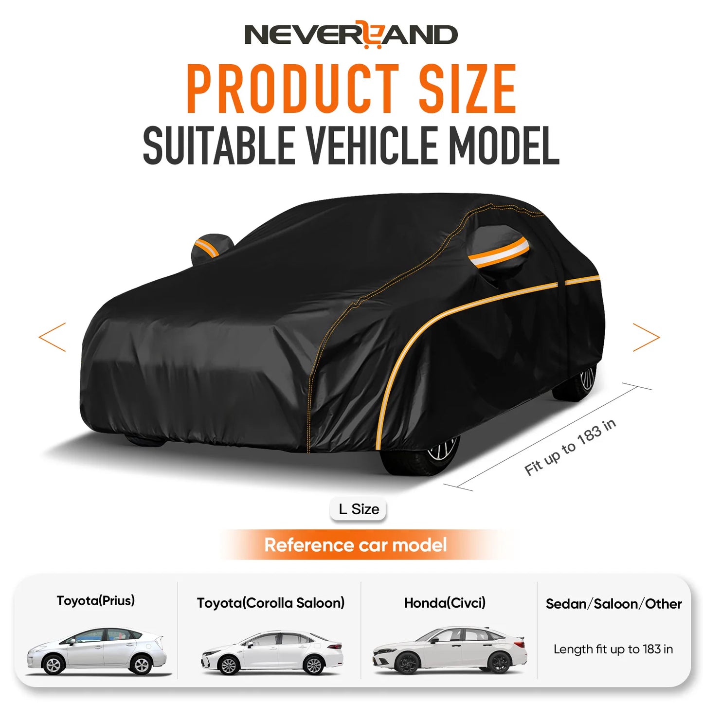 Hign-concerned BMW 3 Series Car Cover Outdoor Waterproof 210D