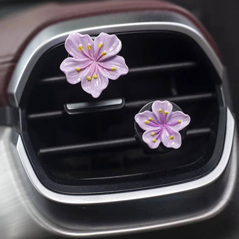 2 Pack Car Perfume Clip Flower Air Outlet Decorations by superior interior and more
