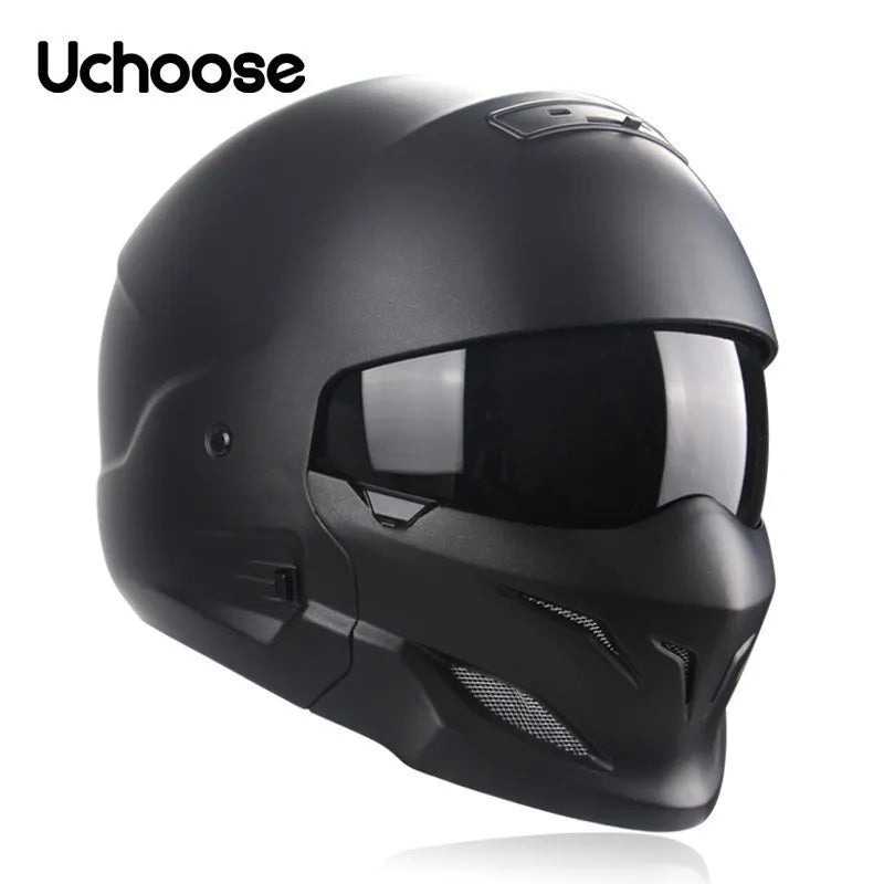 UCHOOSE Detachable Multi Purpose Full Face Helmet For Unisex