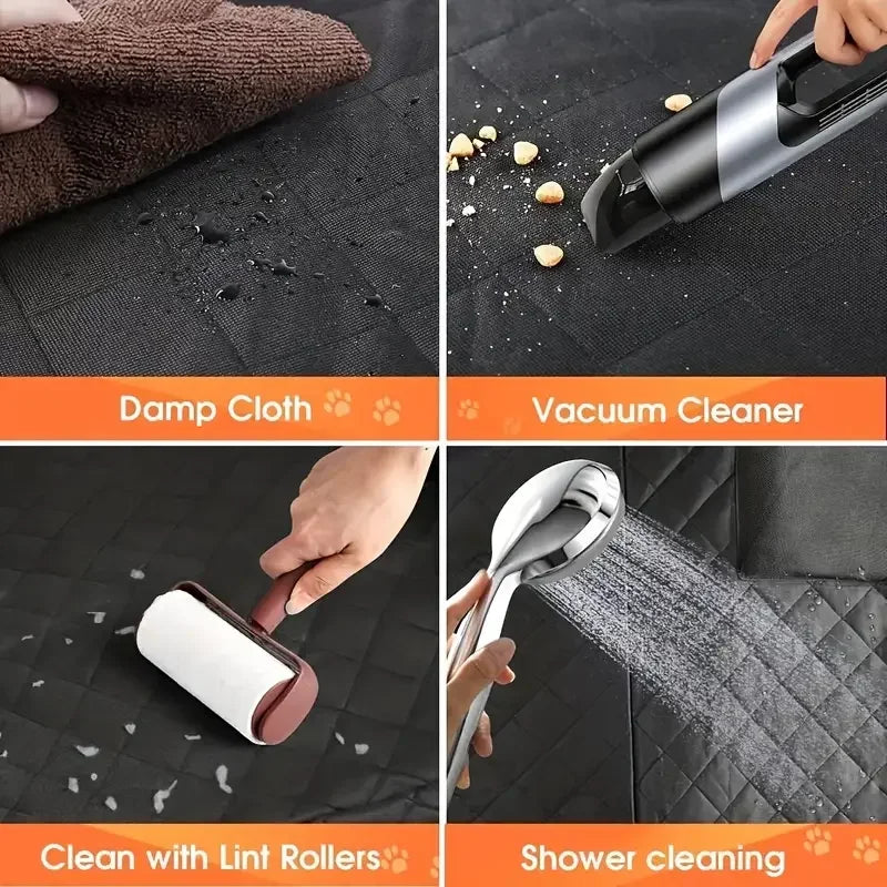 Dog Car Seat Cover Hammock Scratch Proof Waterproof Nonslip