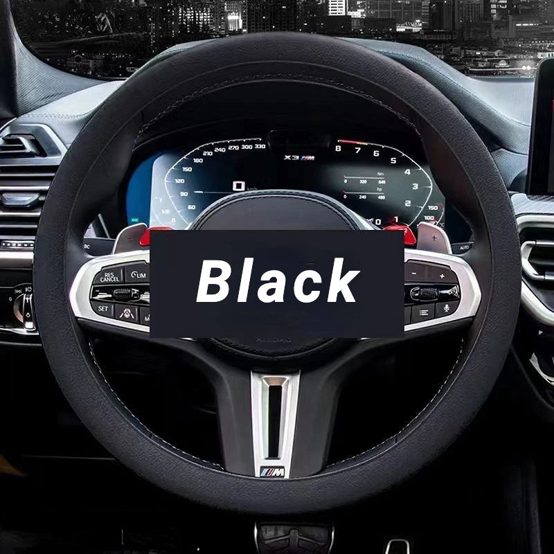 Anti-Slip Silicone Steering Wheel Cover Universal Fit