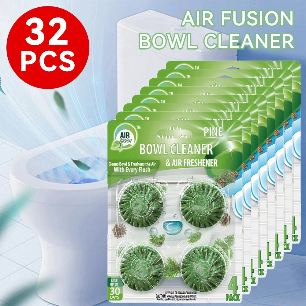 Air Fusion Pine Scent Automatic Toilet Bowl Cleaner Tablets by superior interior and more