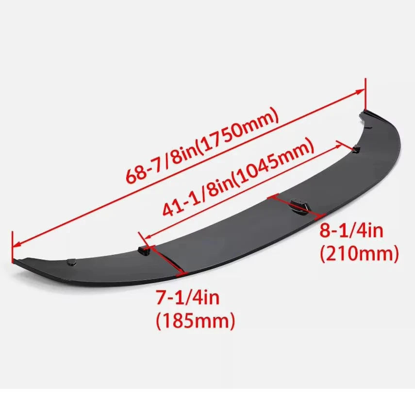 F10 5 Series M Sport Front Lip Spoiler Diffuser Upgrade by superior interior and more