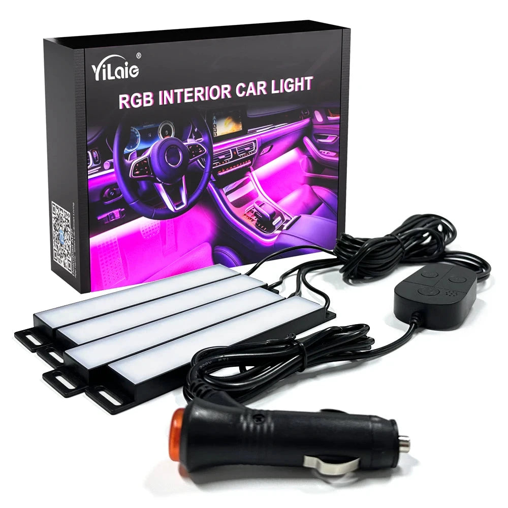Yilaie Car Interior Ambient Neon LED Foot Well Light by superior interior and more