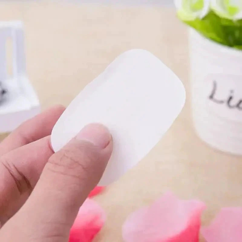 Portable Soap Paper Sheets For Travel Hand Washing Foaming Soap by superior interior and more