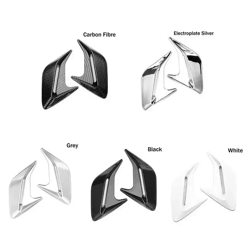 Carbon Fiber Shark Gills Universal Car Vent Trim Air Flow by superior interior and more