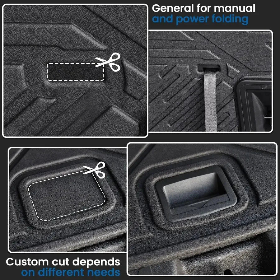 XMSJ All Weather Backrest Mats And Cargo Liner For SUVs by superior interior and more