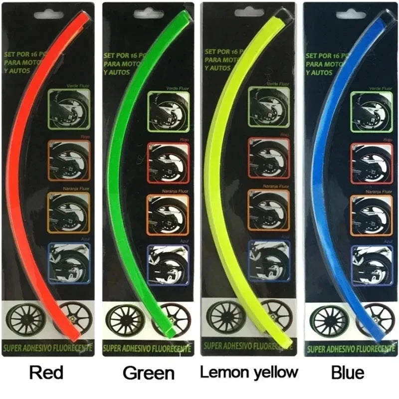 Universal Reflective Wheel Rim Tape For Motorcycles by superior interior and more