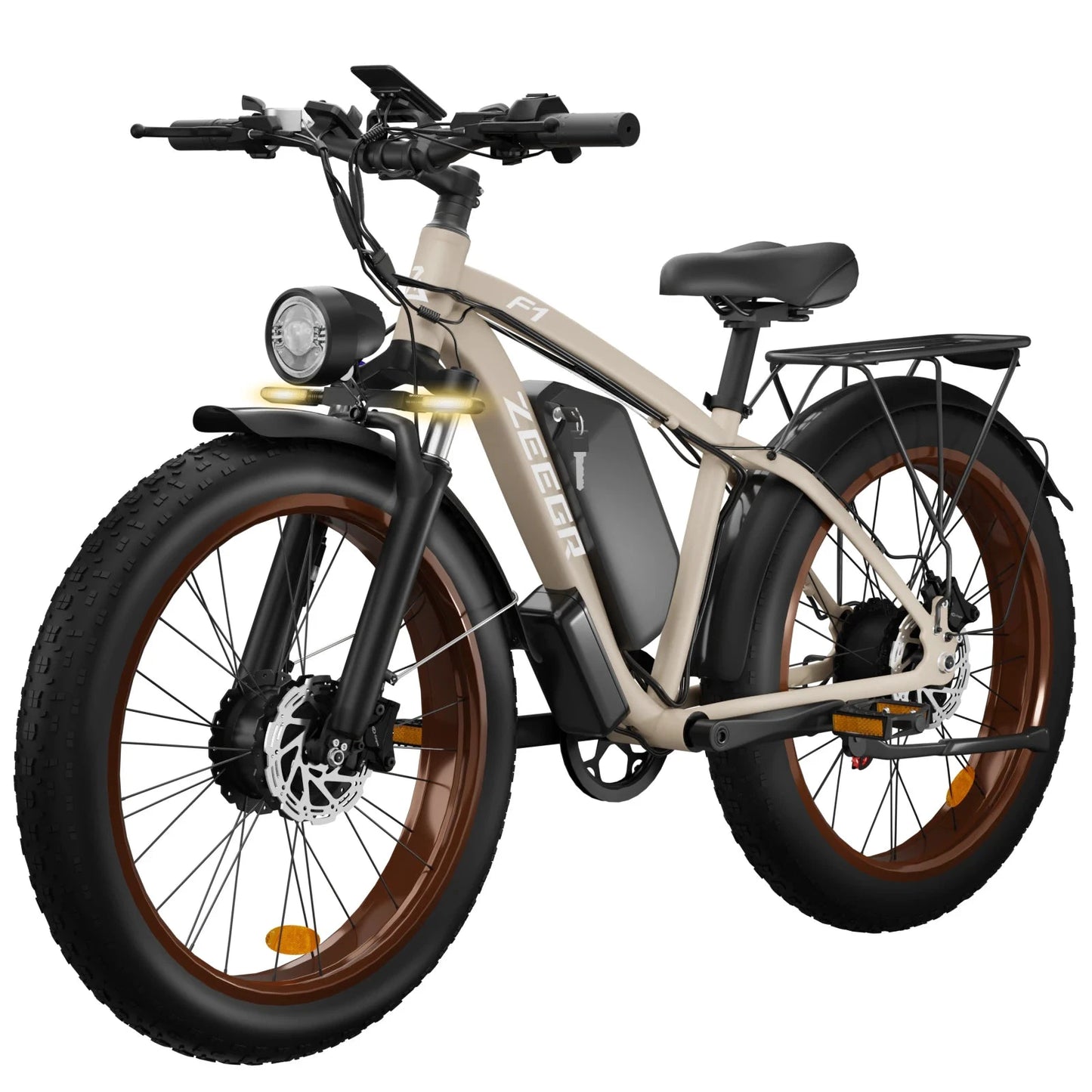 MOOBELO M1 2000W Dual Motor Ebike Fat Tires Full Suspension CE Certified by superior interior and more