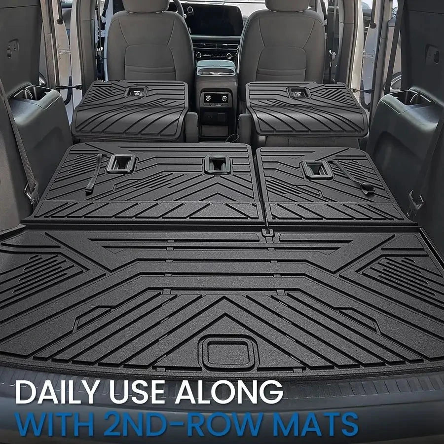 XMSJ All Weather Backrest Mats And Cargo Liner For SUVs by superior interior and more
