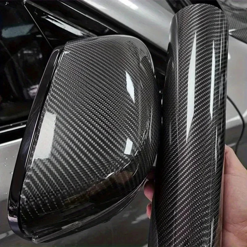 Carbon Fiber Vinyl Car Body Wrap Film 3D 4D Durable by superior interior and more